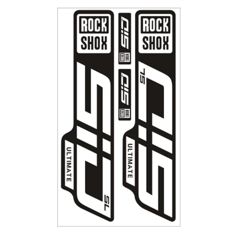 Pour ROCK SHOX Orbea FORCHE autocollants décalcomanies VTT descente