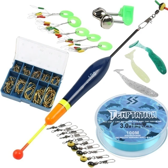 Kids Fishing Pole Set Full Kits With Telescopic Fishing Rod And Casting Reel  Baits Hooks Travel Pole Set Fishing Tool Set - AliExpress