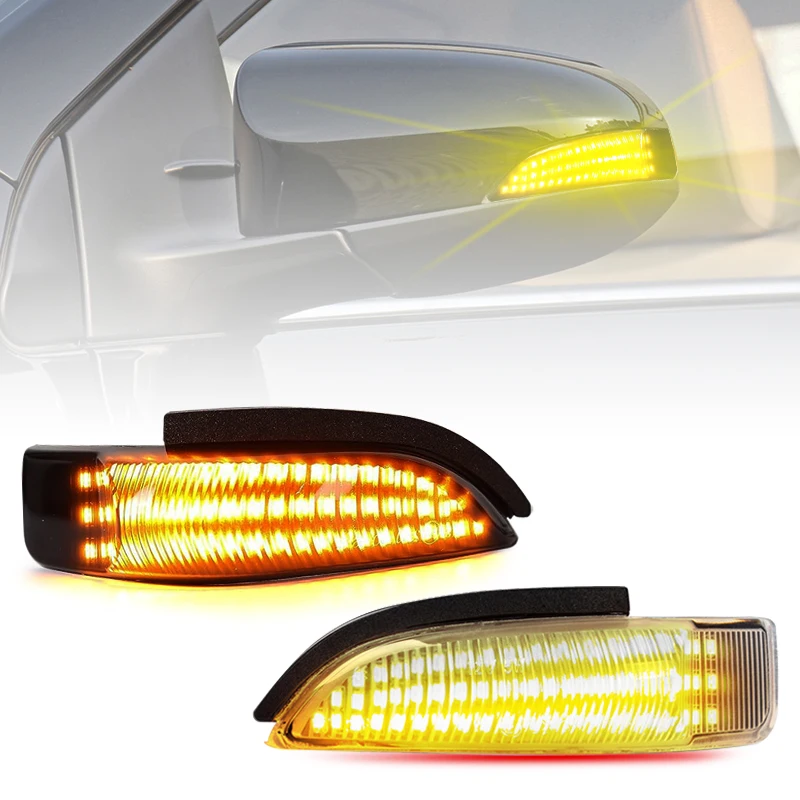 LED Side Mirror Indicator Light For Toyota Aqua, Corolla, Axio, Fielder, Auris, Premio, Venza – Blue-Yellow