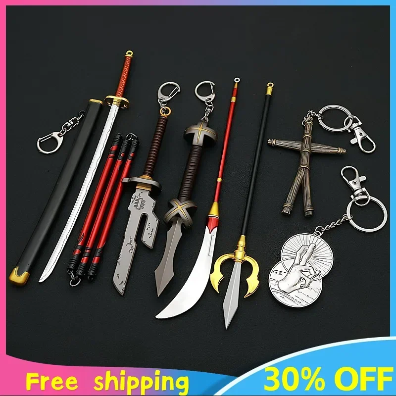 Cosplay Toy 16cm Jujutsu Kaisen Weapon Cursed Tools Ryomen Sukuna Trendy Novel Desktop Decoration Collection Display Birthday Gifts Toys Kid cosplay prop,cosplay toy
