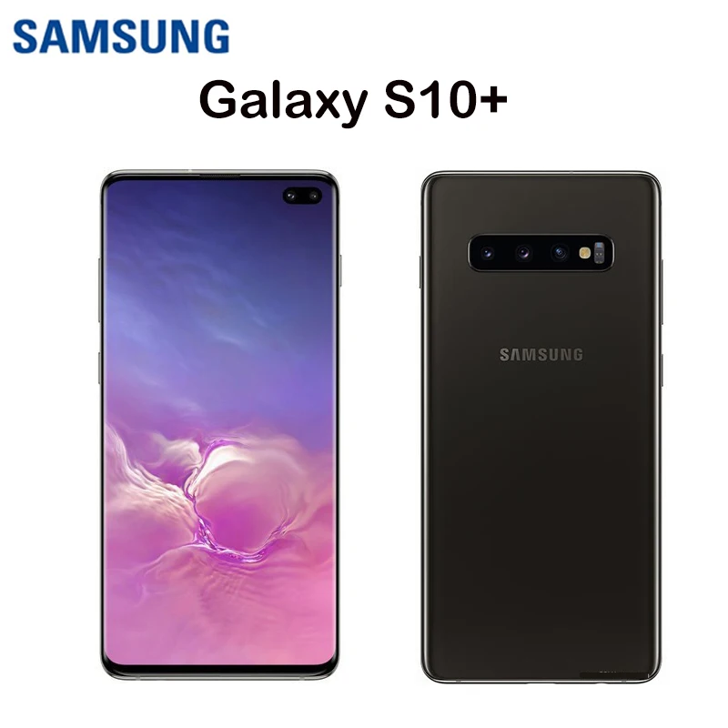 Samsung Galaxy S10+ G975U Unlocked Mobile Phone 6.4 Inches 8GB RAM 128GB  ROM Snapdragon 855 Octa Core Dual SIM NFC Smartphone