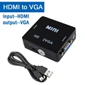 HDMI to VGA-black