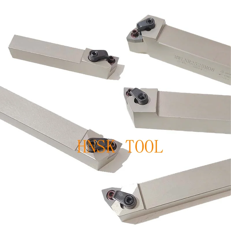 Lathe Tool Holder High-Quality MWLNR1616H08 MWLNRK08 MWLNR2525M08 External Turning Tool MWLNL Lathe Bar Turning Holder CNC Cutting Tool Cutter