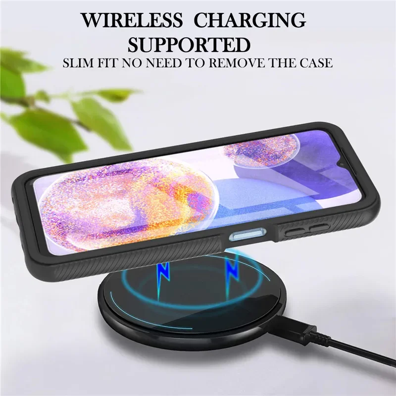 ShockProof Case For Samsung Galaxy M23 M13 A15 A35 A55 A25 A 05 S A14 A24 A34 A54 A13 A23 A33 A53 PET Front Film Protect Cover 5
