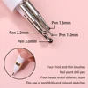 4 in 1 Nail Art Dotting Tools Nail Drill Point Nail Tools Dot Painting Tools Nail Point Press Type Point Drill Pen Rotary Tool 2