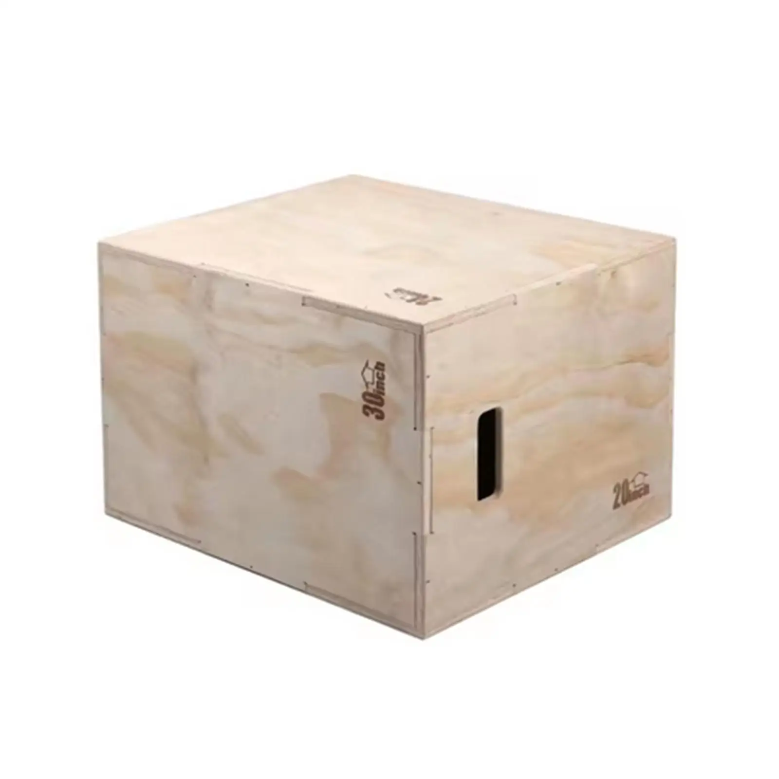 Wooden Plyometric Box Exercise Equipment for Jumping Squats Workout
