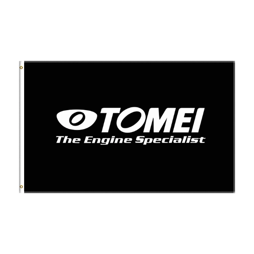 

3x5 Ft Tomei Flag Polyester Printed Racing Car Banner For Decor ft flag banner