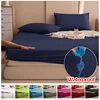 100% Waterproof Mattress Covers Protector Adjustable Bed Fitted Sheets With Elastic Band Single Double King Size 140/160/180x200 1