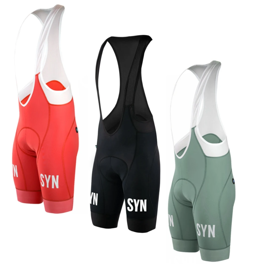 Cycling Bib Shorts Long distance riding SYN Configuration Unisex Bib Shorts Shockproof sponge seat Bottom MTB Shorts Women Men