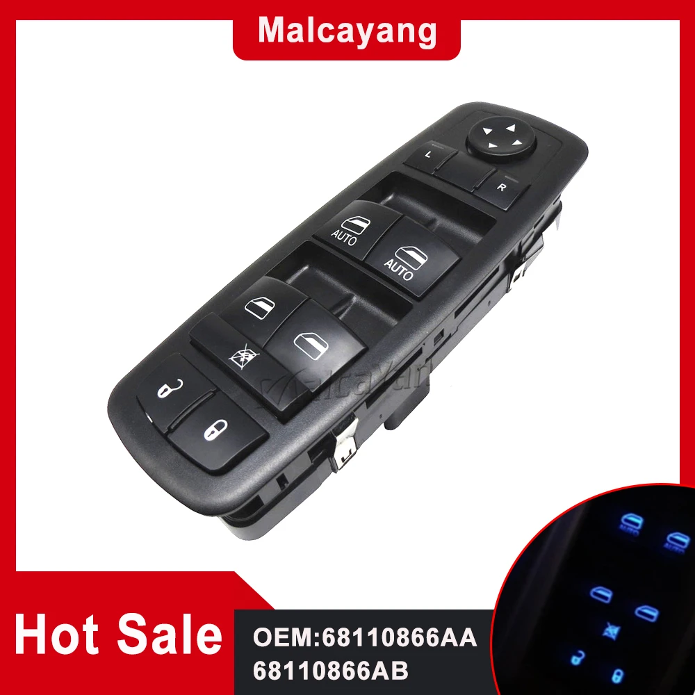 

68110866AA для Chrysler Town & Country Dodge Grand Caravan Nitro Jeep Liberty Car Electric Master Power Control Window Switch