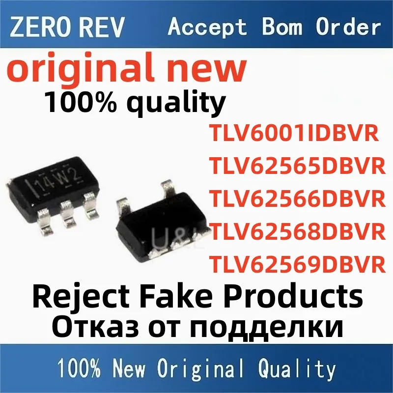 10pcs 100% New Tlv6001idbvr 14w2 Tlv62565dbvr Sik Tlv62566dbvr Sil ...