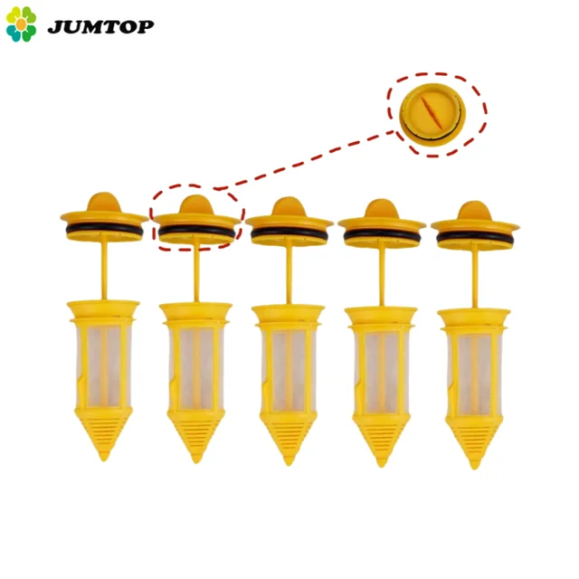 5Pcs Dental Water Filter Dental Valve Strong Suction Weak Suction Filter Chair Equipment Parts Large Size For Dentist Unit