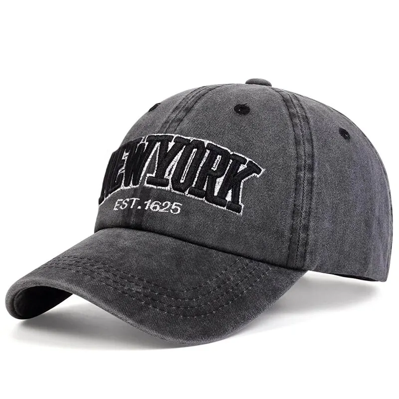 Fashion NEW YORK Embroidery Baseball Caps Outdoor Casual