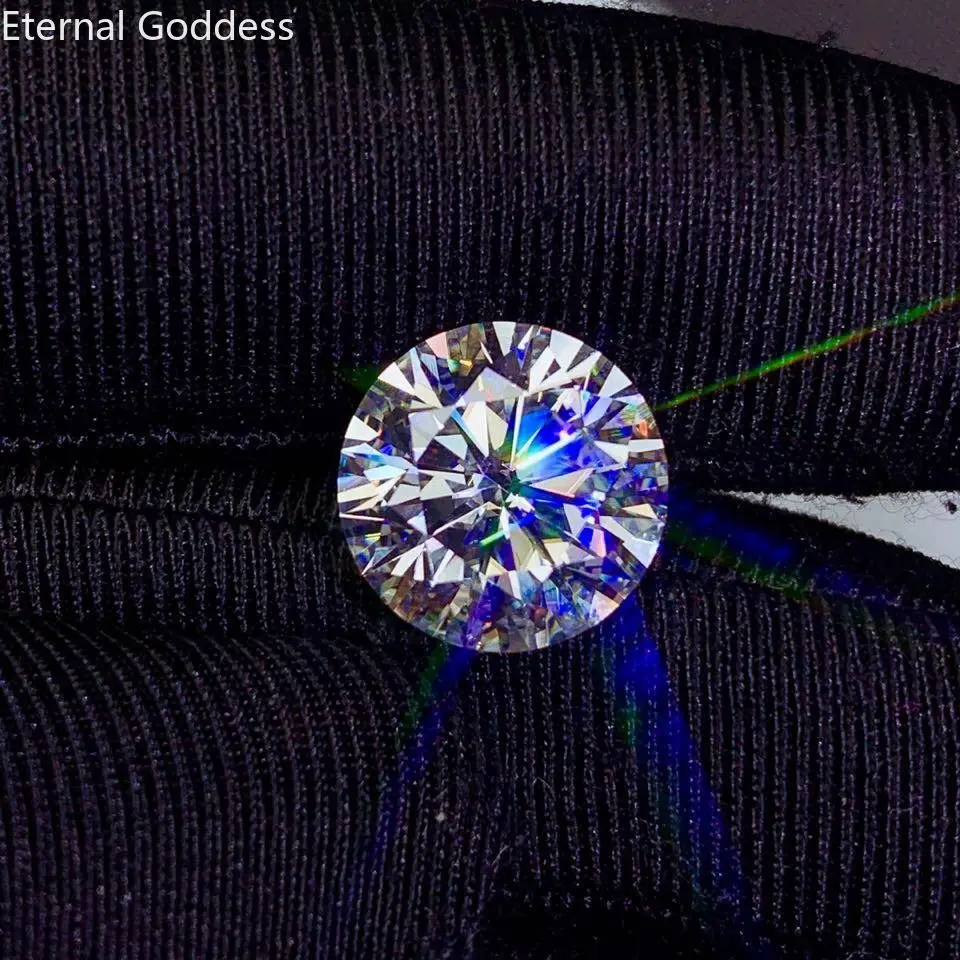 100% 5ct Large Grain High Fire Moissanite D Color VVS1 Clarity Available in Bulk High Jewelry Diamonds loose gemstones moissanite jewelry materials loose lab grown diamond lab grown loose diamond