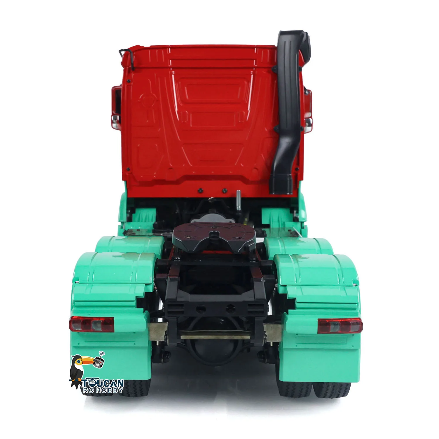 In Stock RC Tractor 1/14 6x4 Openable Door RTR Remote Control 3-speed Painted Assembled Car Model Sound Light System Toy Model 4