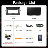 Carplay Android Auto pour Toyota Auris 2006-2012 autoradio GPS Navigation lecteur vidéo multimédia WIFI 2Din unité principale écran QLED 6