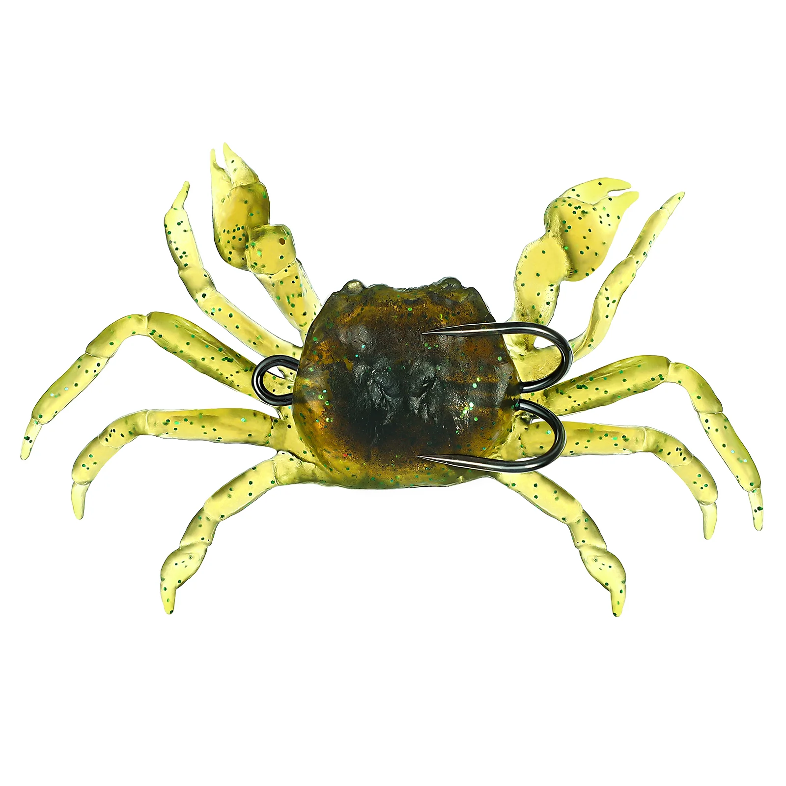 

Artificial Crab Bait Simulation Crab Lure with Hook Sea Fishing Bait Saltwater Fishing Accessory