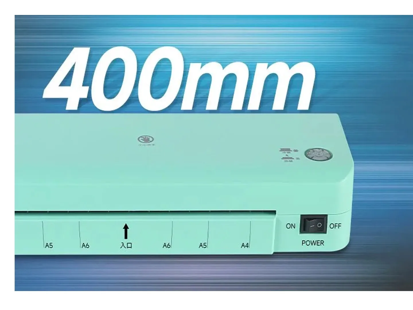 Description Picture 5 of itemLIZENGTEC Office Hot and Cold Fast Warm-Up Roll Laminator Machine for A4 Paper Document photo New Professional