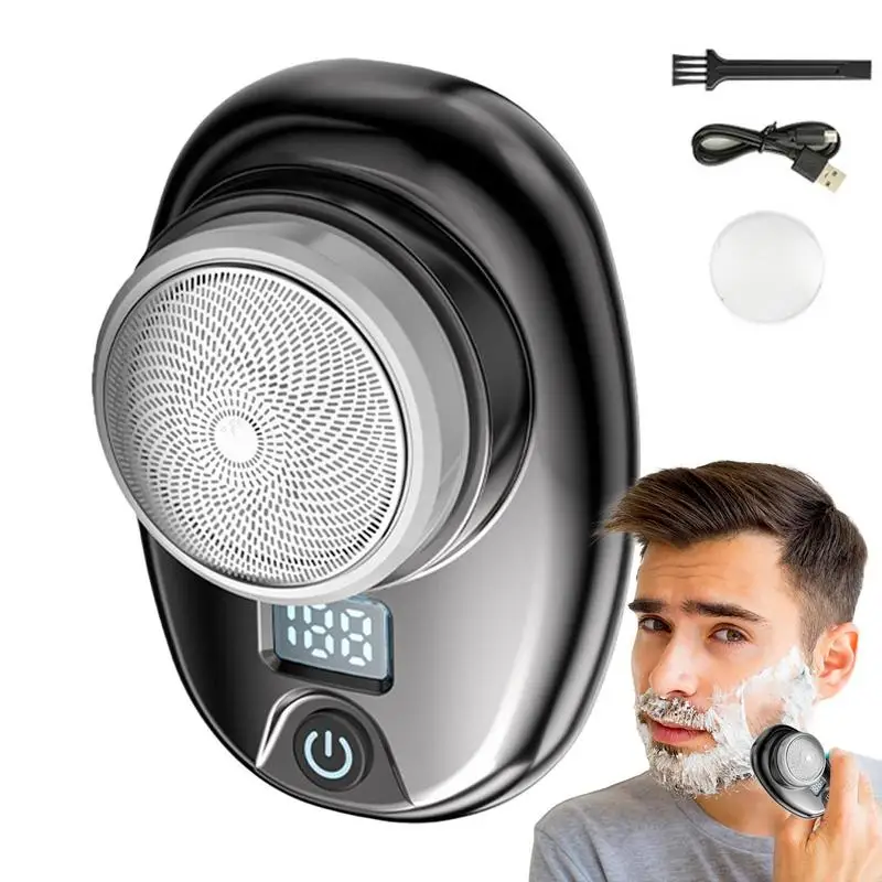 

Mini Electric Shaver For Men Pocket Size Washable Rechargeable Portable Cordless Trimmer Knive Face Beard Razor Hair Trimmer