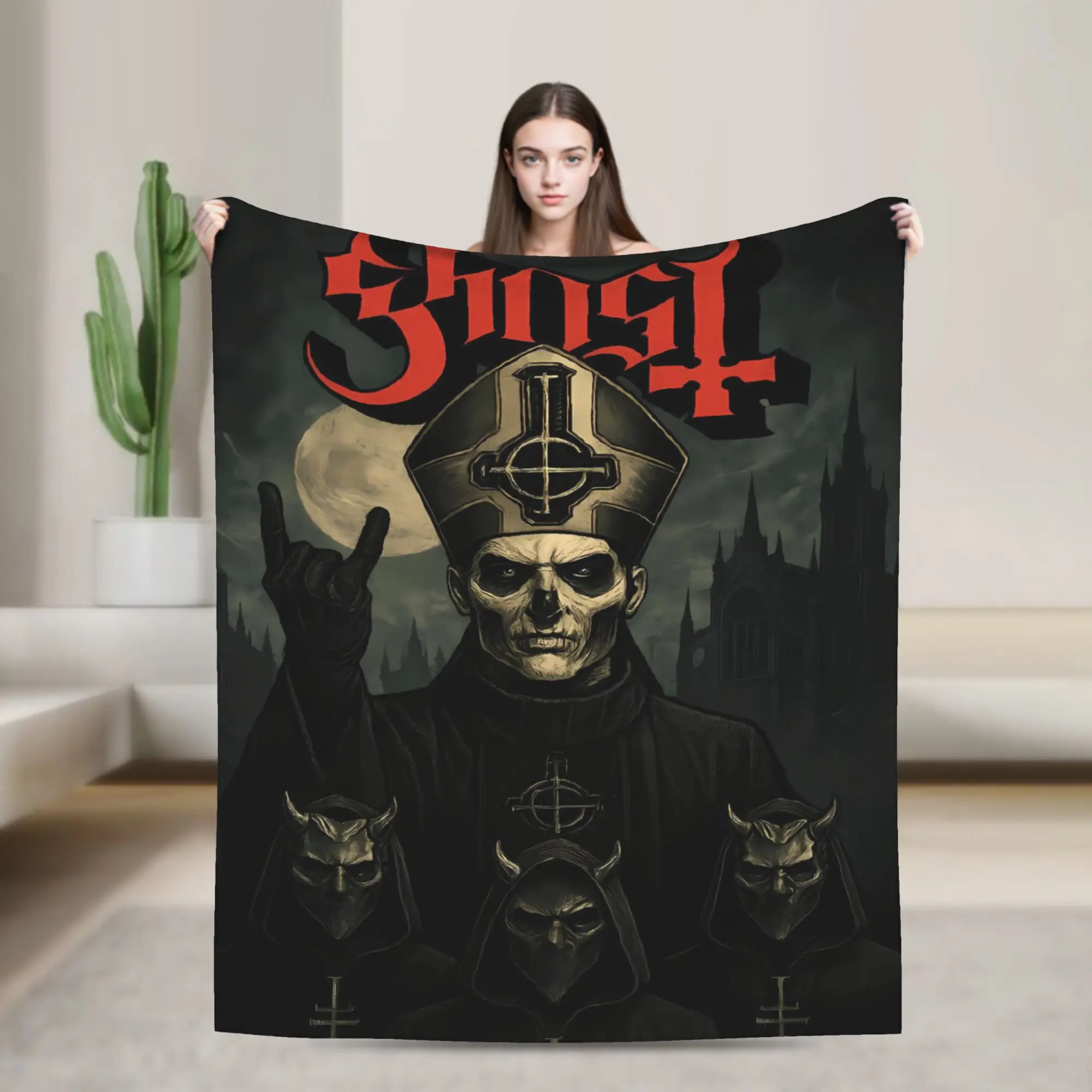 Great Description About Ghost Band Blanket