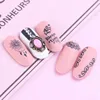 Rectangle Nail Stamping Plates Dreamcatcher Stamp Template Cat Nail Art Theme Decoration DIY Image Plate Stencil Printing Tool 4