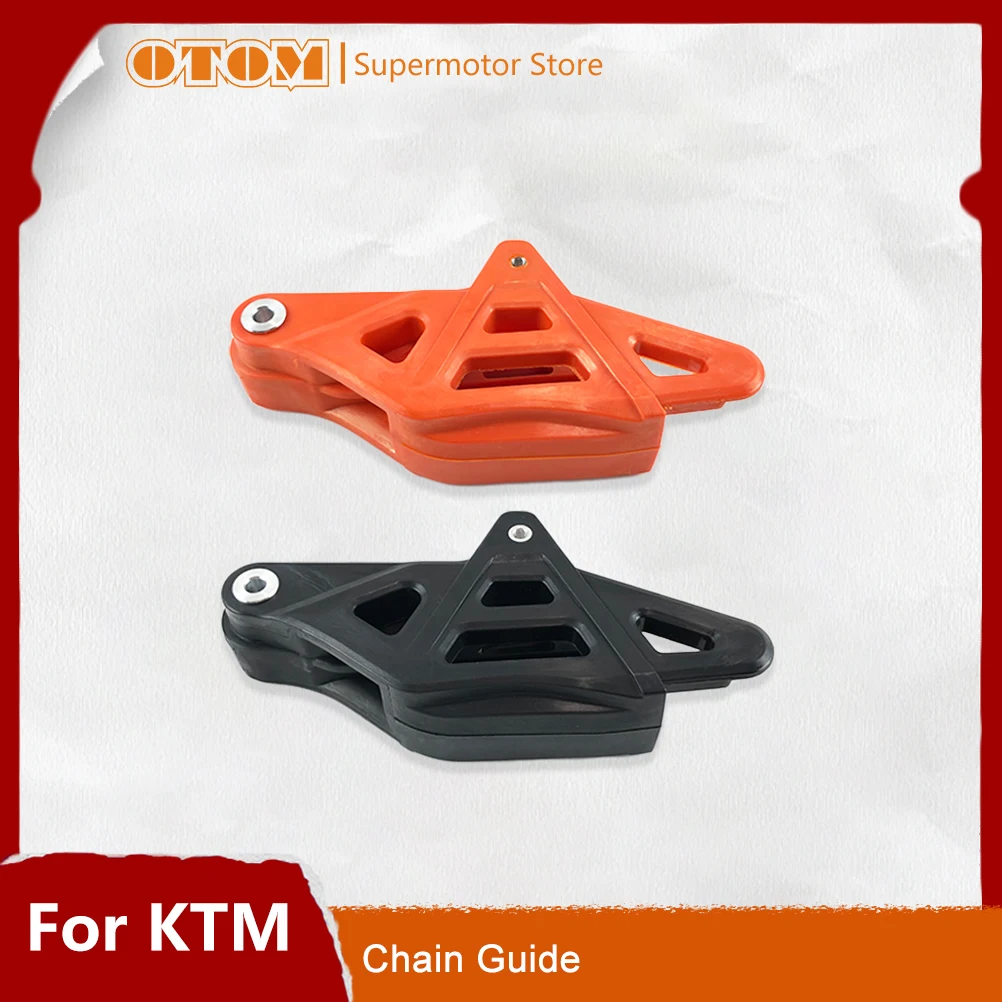 OTOM Motorcycle Plastic Sprocket Chain Guide Guard For KTM SX125 SX250 SXF250 XC150 XC-F250 Dirt Bike Motorcross Accessories motorcycle chain guard