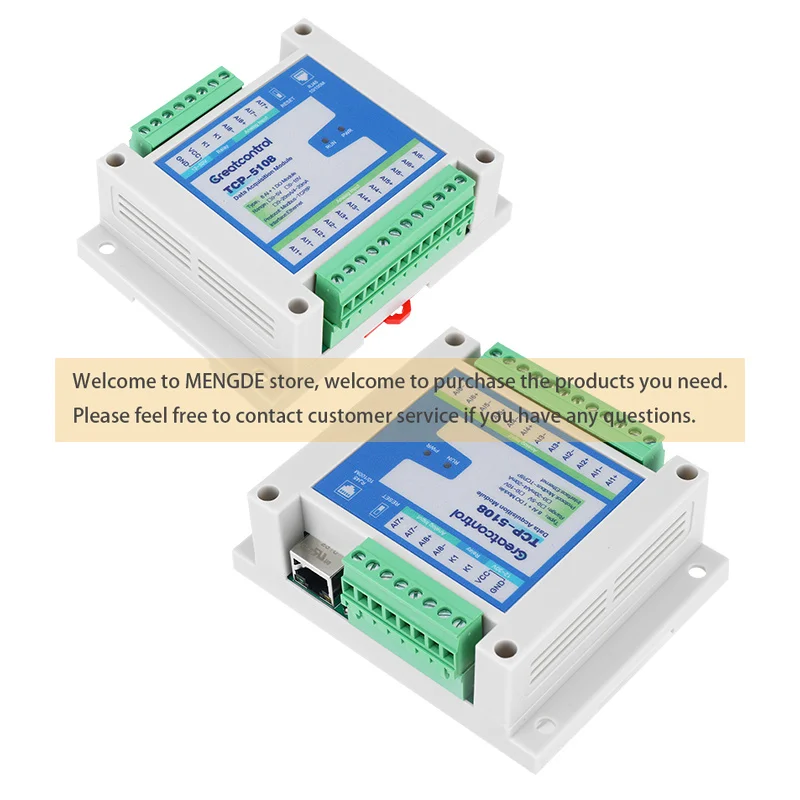 TCP-5108 TCP-5104 이더넷 데이터 수집 모듈 변환기 4-20mA 0-5V 입..