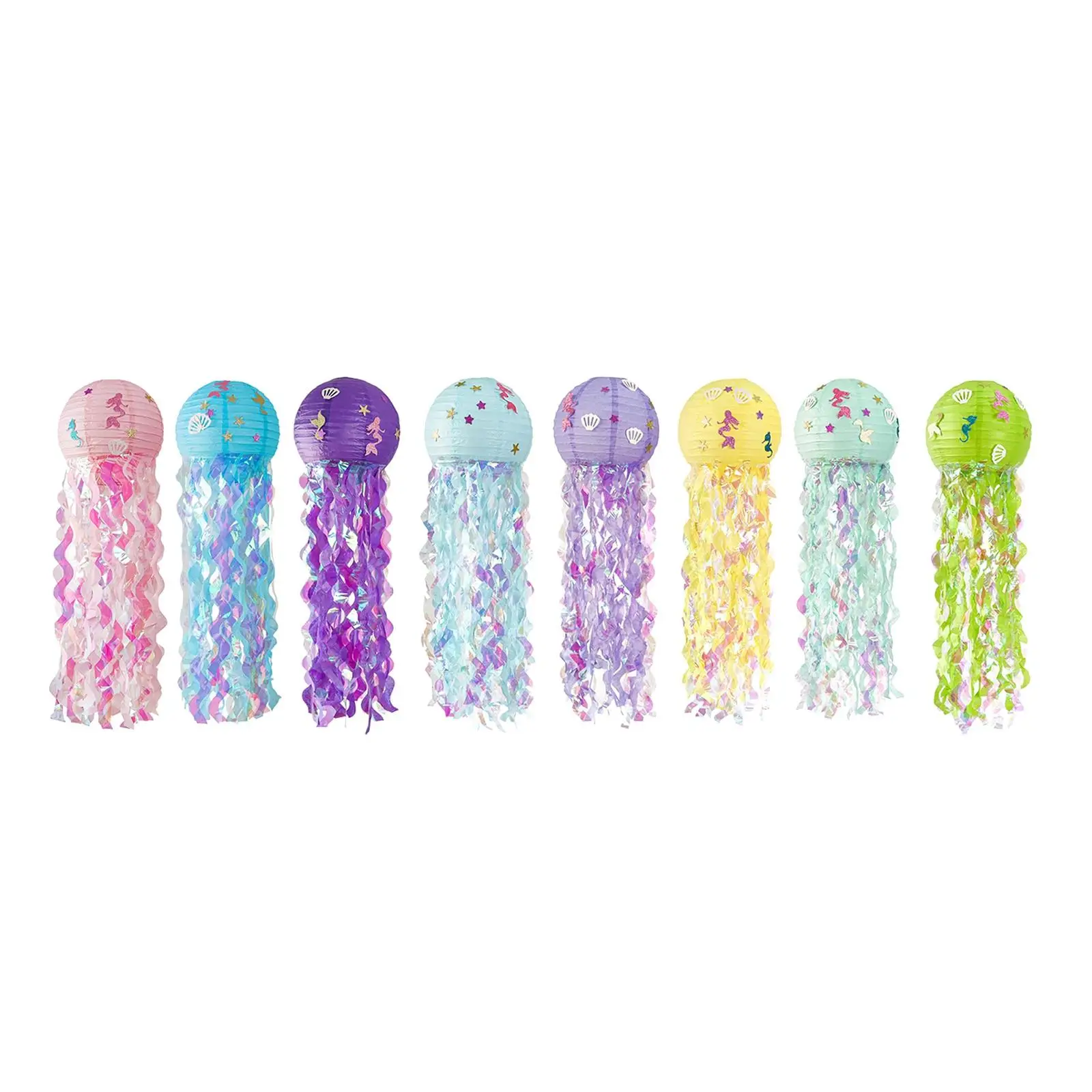 

Paper Lanterns Mermaid Wall Hanging 1PC for Bedroom Family