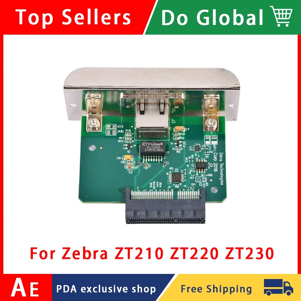 Servidor de Impressão Ethernet Interno Placa de Rede para Zebra Zt210 Zt220 Impressora Zt230 P1038204 - Imagem 5