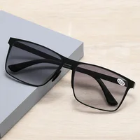 Femmes hommes mode lunettes de lecture bifocales multifonctionnel Vintage presbytie lunettes Protection UV lunettes de soleil nuances + 1.0 + 3.5 2
