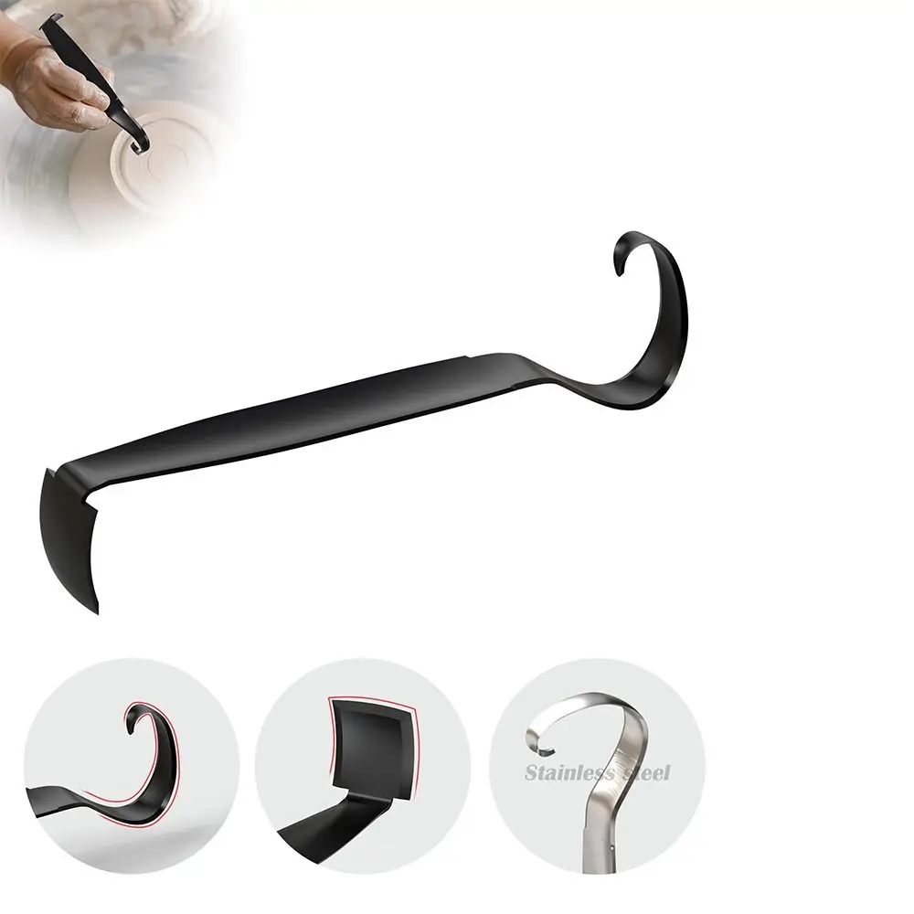 New Craft Making Pottery Trimming Tools Ceramics Metal Pottery Double Ended Trim Tools Clay Tools for Carving for Carving