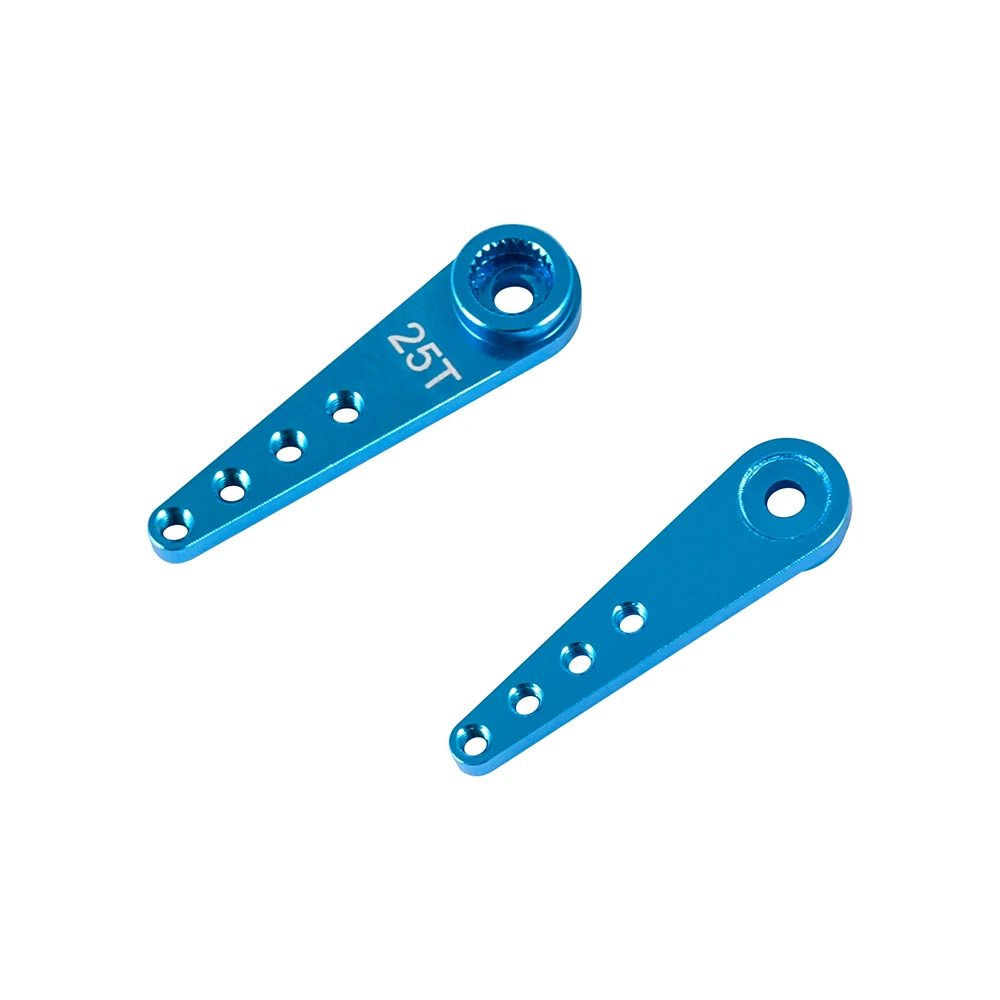 9IMOD 2PCS Multistyle RC 25T Matal Servo Horn Arm Aluminium Für 1/8 1/10 1/18 trx4m TRAXXAS RC Crawler Auto Upgrade Ersatz – Detail 17