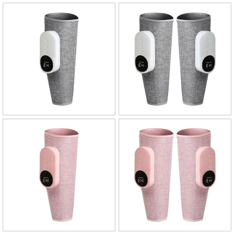 

Leg Massager Calf Air Compression Massager with Heat,Cordless Leg Massager D0UE