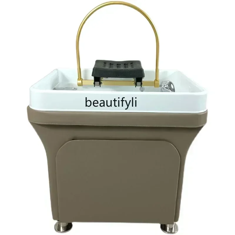 Mobile Shampoo Basin Beauty Salon Ear Cleaning Hair Care Center Health Water Circulation Head Treatment Fumigation Spa Machine