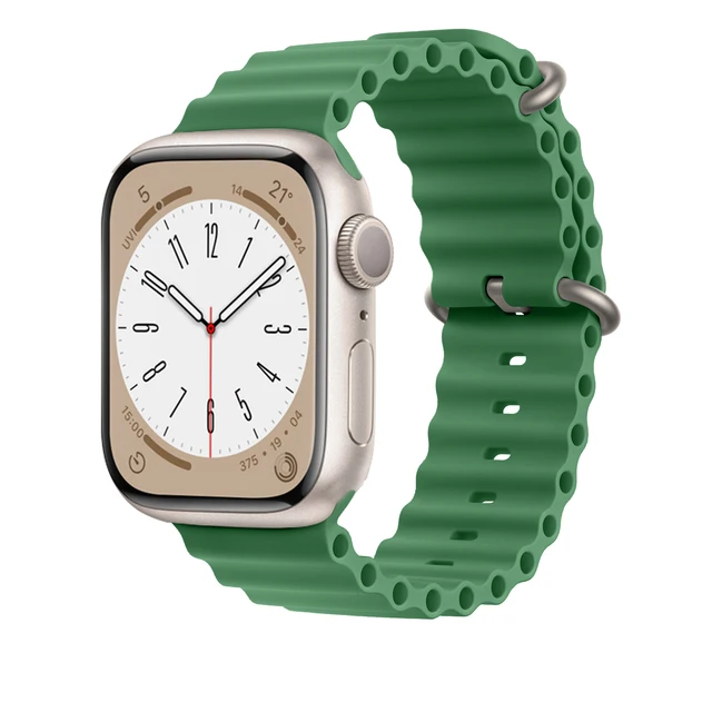 29284-d0bd69.jpg Bracelet de montre connectée en silicone bleu