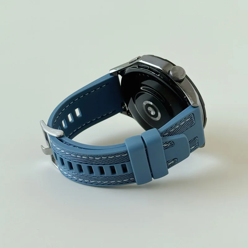 Premium Nylon Silicone Watch Strap - Durable and Stylish Bracelet