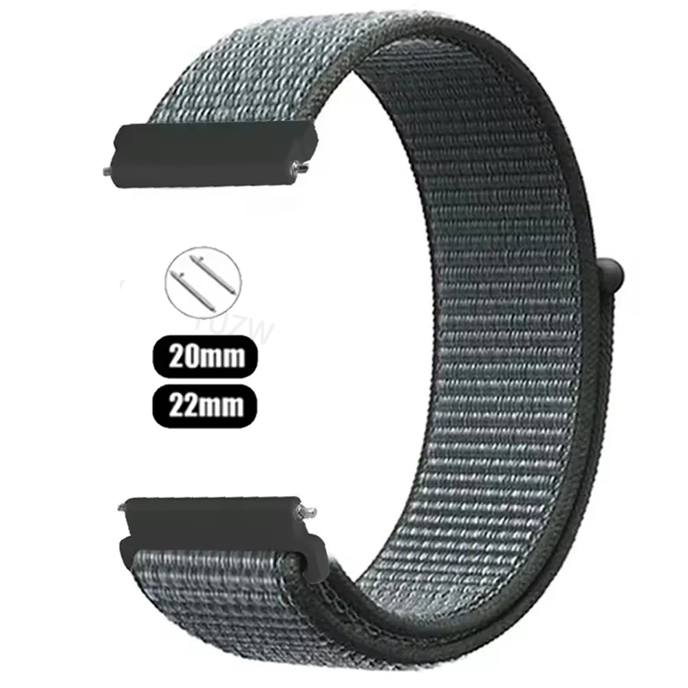Breathable Wavy Nylon Soft Wristband - 20mm/22mm Strap Replacement