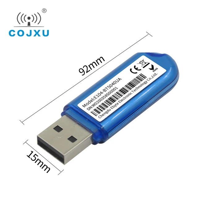 Wild USB de schéma de puce du kit NRF52840 d'essai de Bluetooth  E104-BT5040UA le