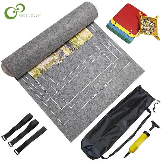 Tapis de rangement puzzle rangement sécurisé et pratique pour 3000 pièces