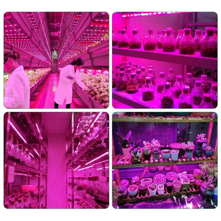 LED Grow Light Full Spectrum 5V USB Grow Light Strip 2835 LED Phyto Lamps for Plants Greenhouse Hydroponic Growing 100cm