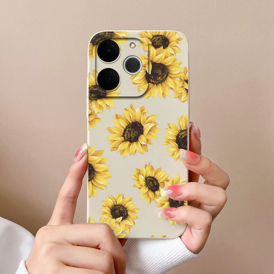 Rose Sunflower Lighthouse Fall Prevention Phone Case