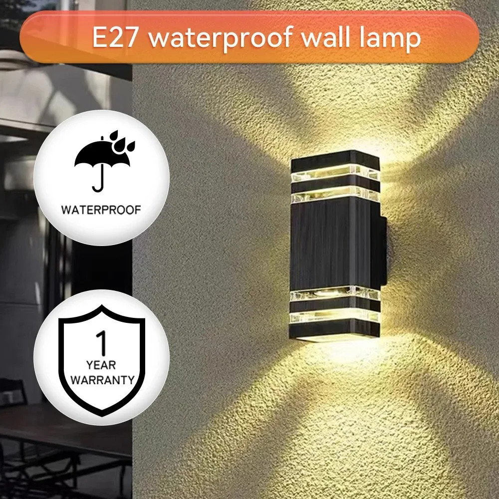 Outdoor Waterproof Solar LED Wall Lights