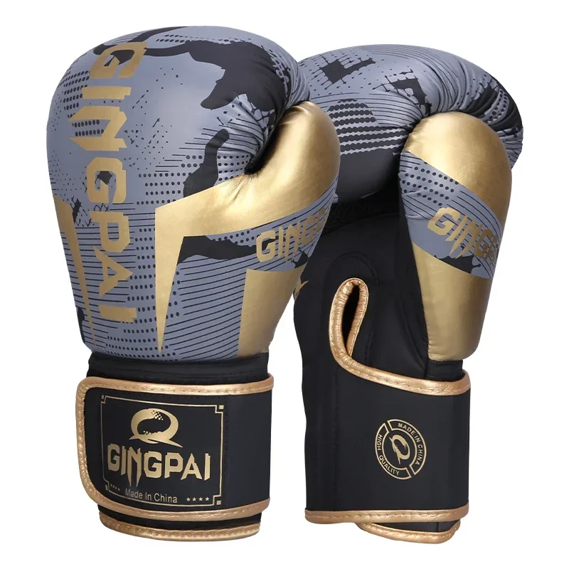 Kick Boxing Gloves for Men Women PU Karate Muay Thai Guantes De Boxeo Free Fight MMA Sanda Training Adults Kids Equipment