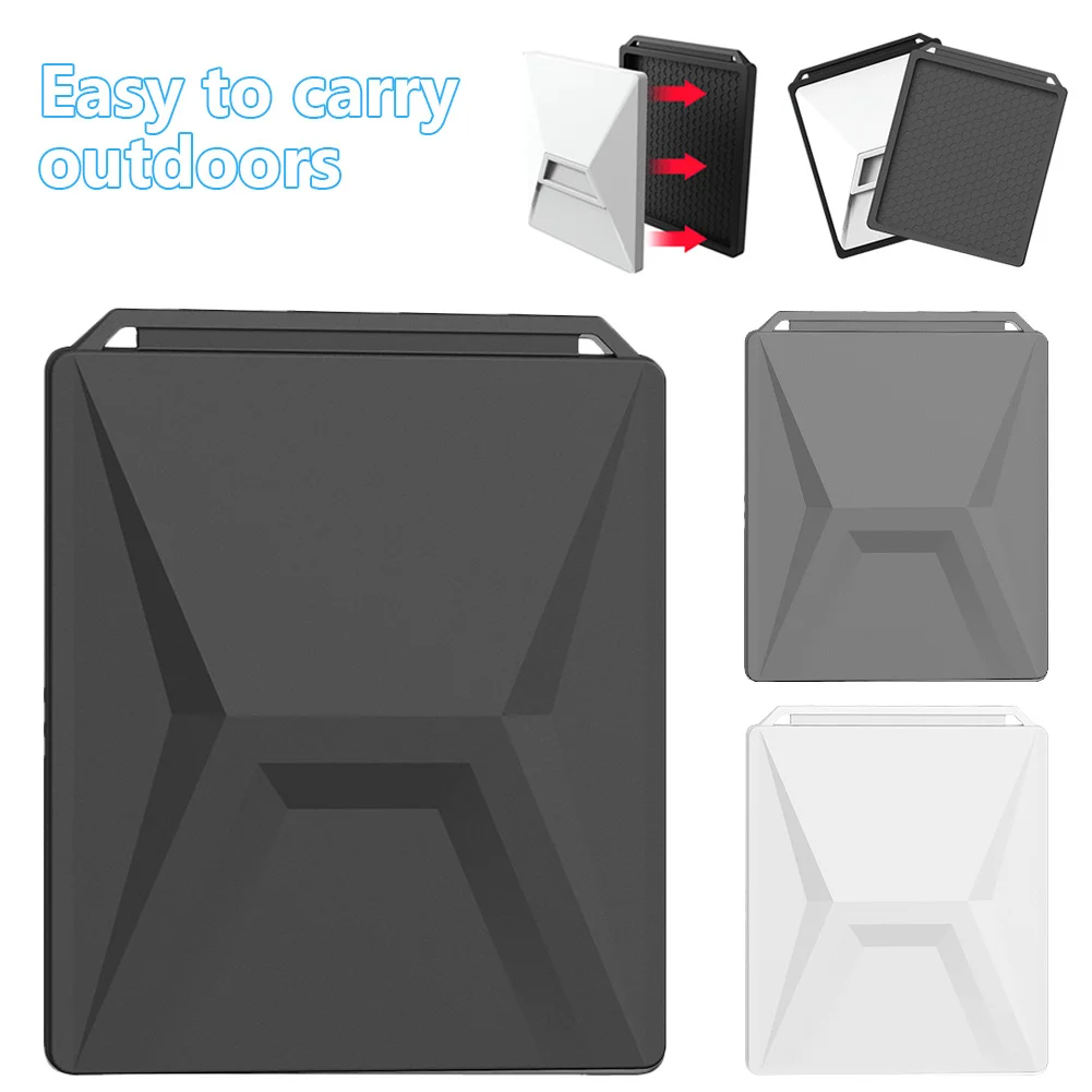 Silicone Full Coverage Case Waterproof Outdoor Portable Case Anti-Drop Protective Cover for Starlink Mini Dish Accessories Silicone Full Coverage Case Waterproof Outdoor Portable Case Anti-Drop Protective Cover for Starlink Mini Dish Accessories starlink protective cover