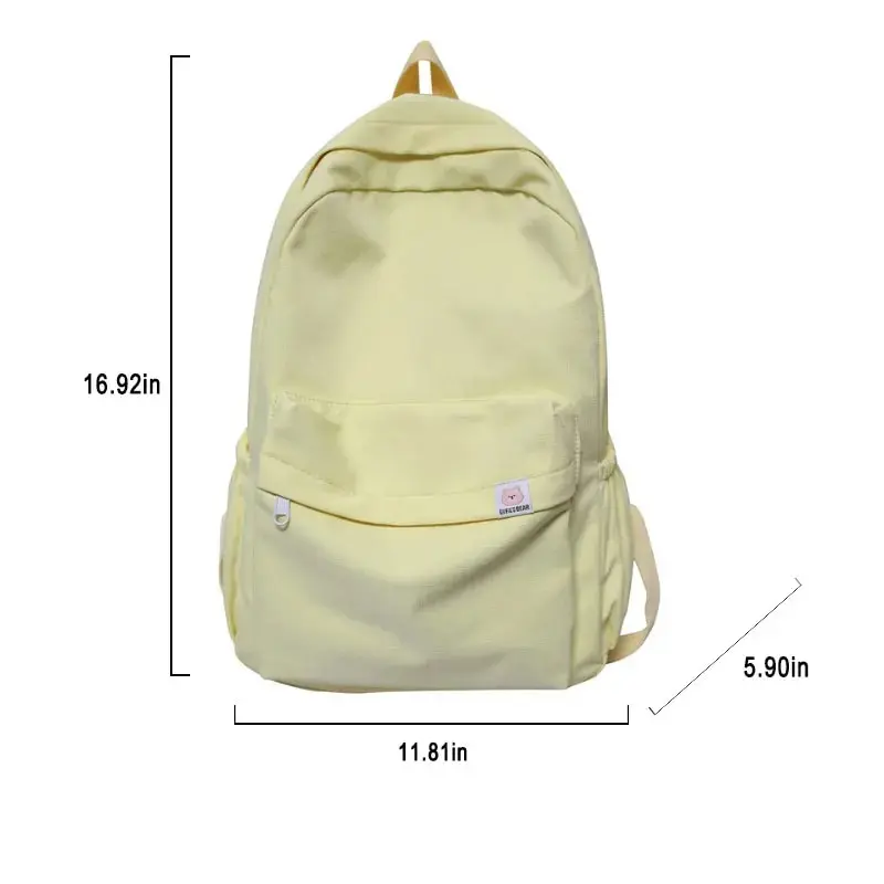 Backpack Soft Large Capacity Student Schoolbag