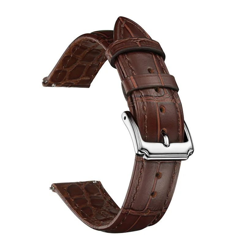 Premium Cowhide Leather Watch Strap - Universal Fit