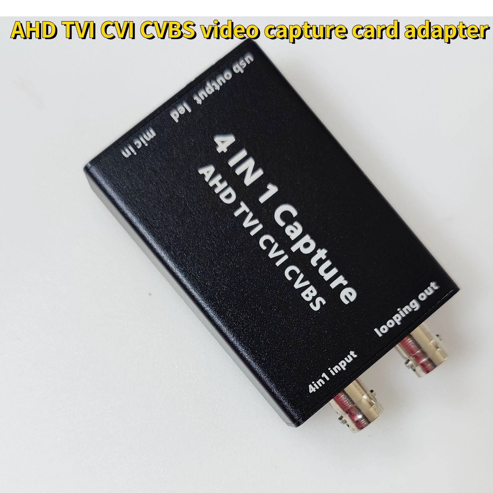 HD Analog Camera Input AHD to Digital USB Camera Adapter Board UVC Free Drive AHD TVI CVI CVBS video capture card adapter awind ezcap 241 music digitizer audio capture recorder box convert old analog music to mp3 support usb drive or for sd card