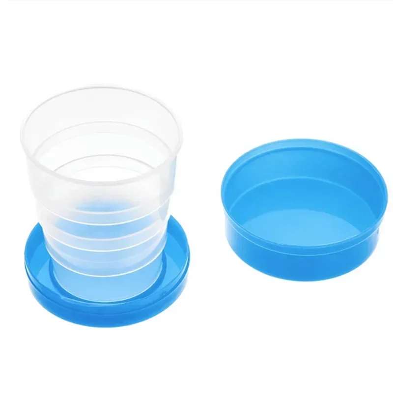 Retractable Telescopic Collapsible Cups, Water Drinking Tea Cup, Outdoor Sport Travel Plastic Folding Cup