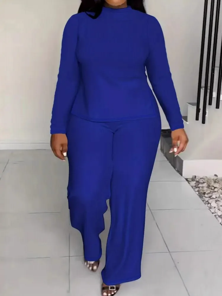 🔥2025 NEW SALES - 50% OFF🔥Women's Irregular Dress and Loose Fit Pants (2-Piece Set) main image 0