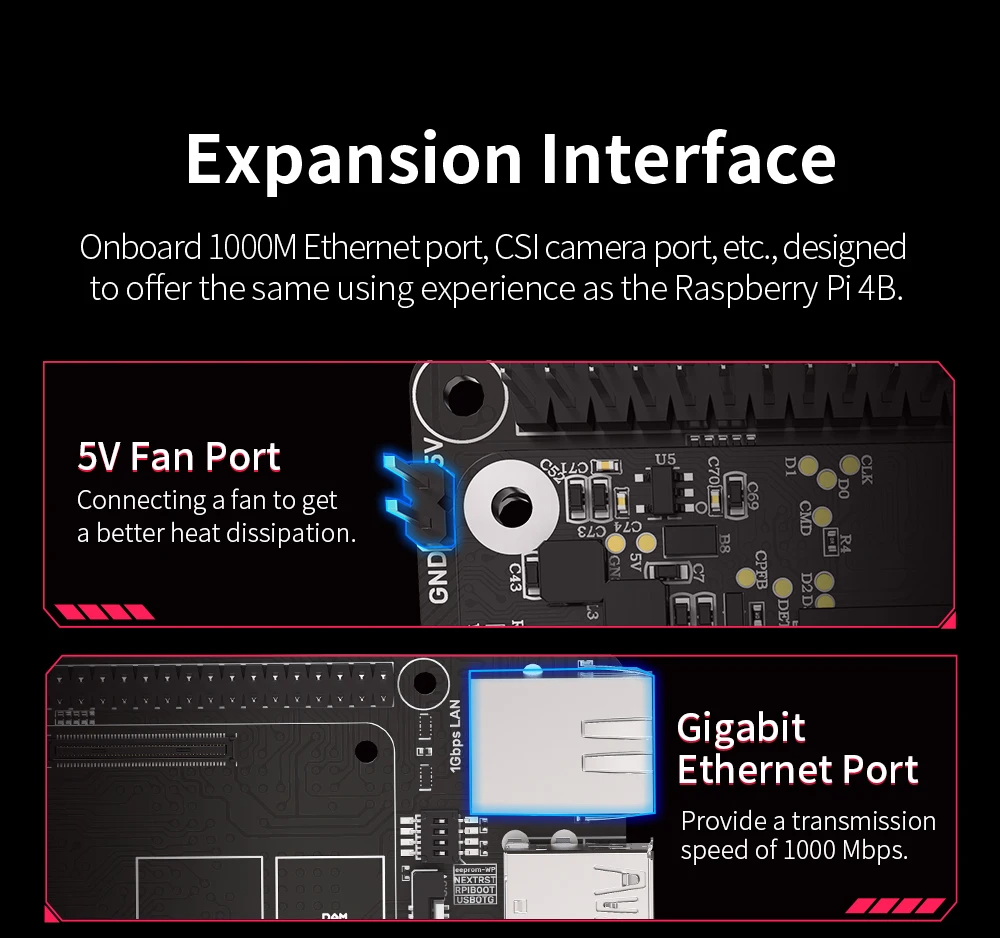 Adaptador bt Cb1 Skr Mini e3 V3.0 Octopus Pro Klipper Peças de Impressora 3d Raspberry pi 3b Voron Bigtreetech-pi4b - Imagem 5